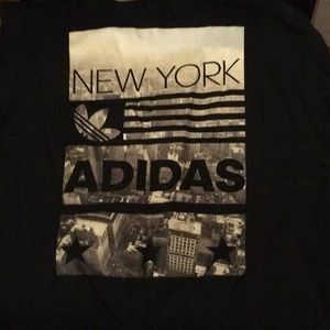 Adidas stripe 100% cotton.